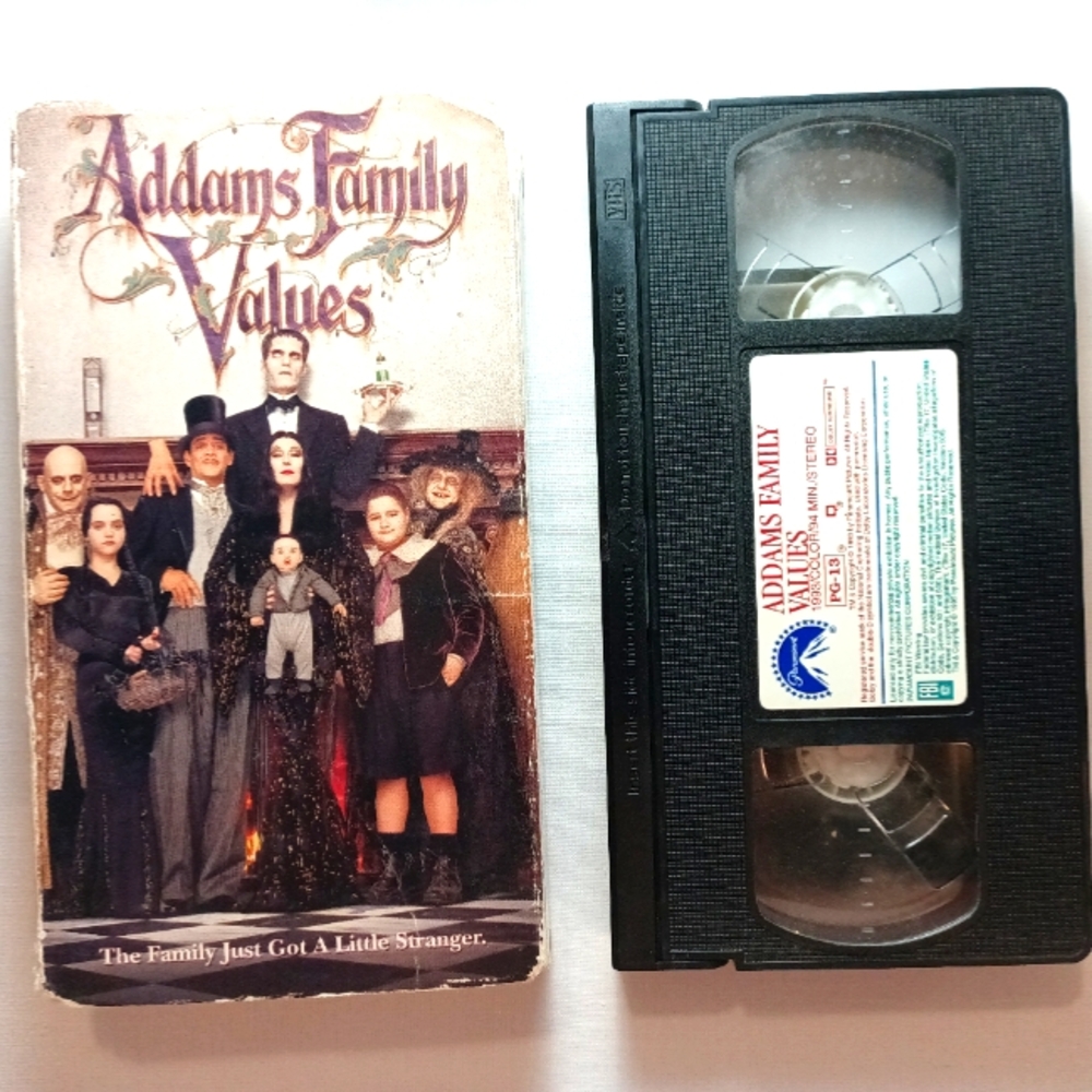 VHS Movie- Addams Family Values